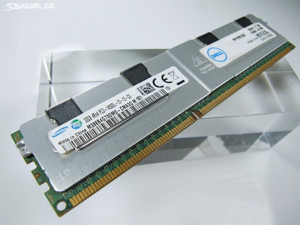 32 GB DDR3 RAM modul pro HP DELL Fujitsu server - Praha - Sbazar.cz